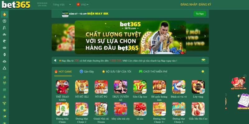 đăng ký Bet365
