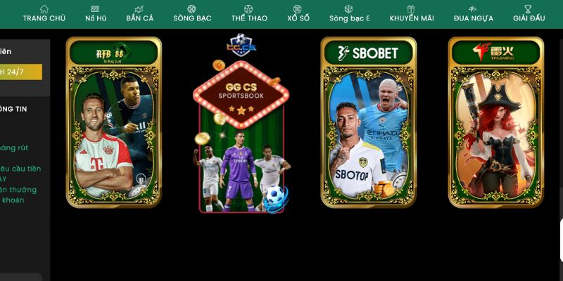 AFB168 nổi bật với 3 sảnh lớn: AFB Sports, CMD368 và MAXBET